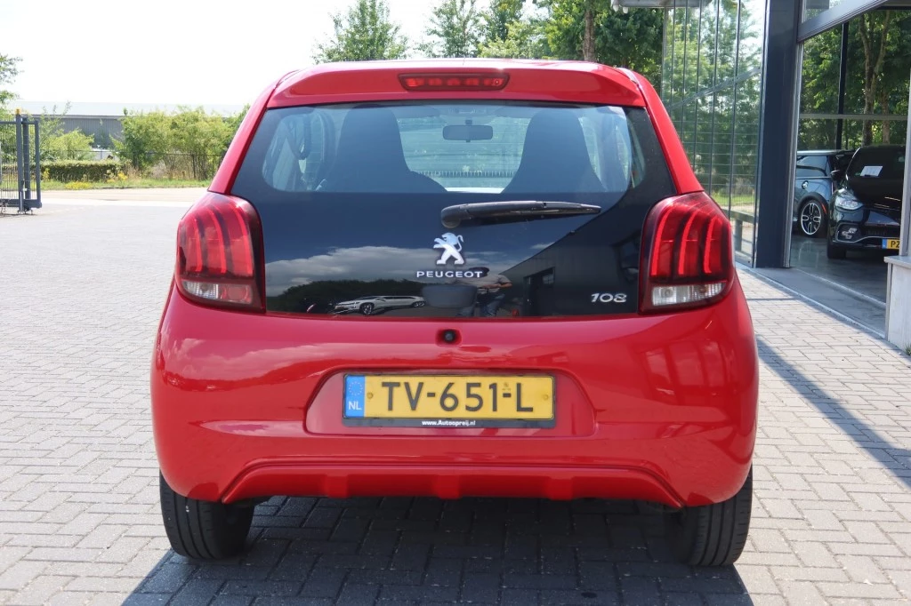 Hoofdafbeelding Peugeot 108