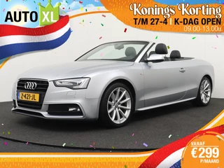 Audi A5 Cabriolet 1.8T 177 PK Aut S-Line Leder/Sportstoel Nek+Stoelverw Camera