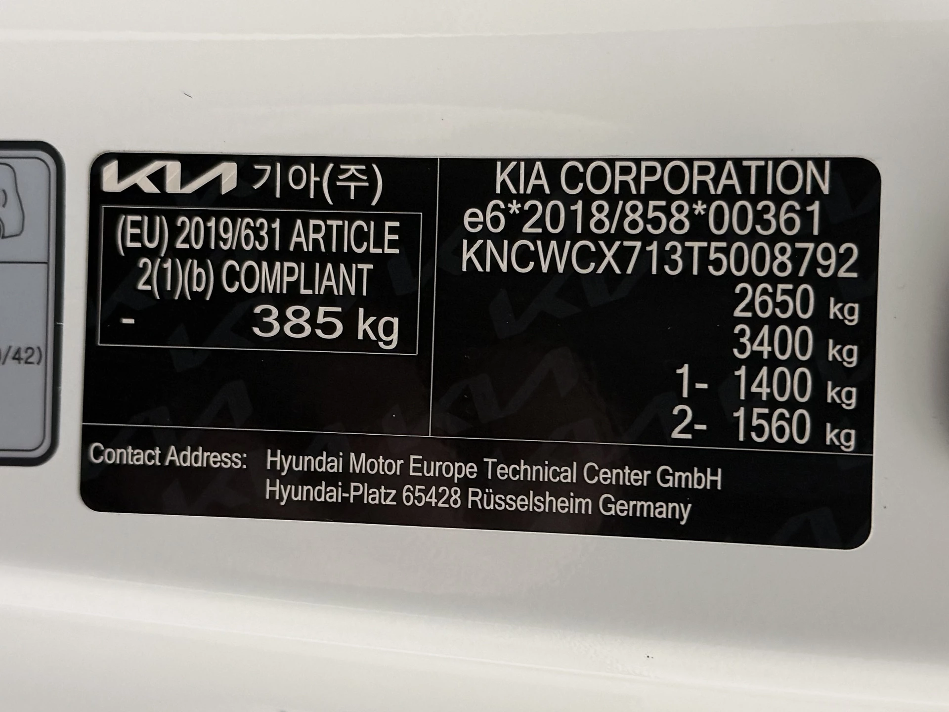 Hoofdafbeelding Kia PV5