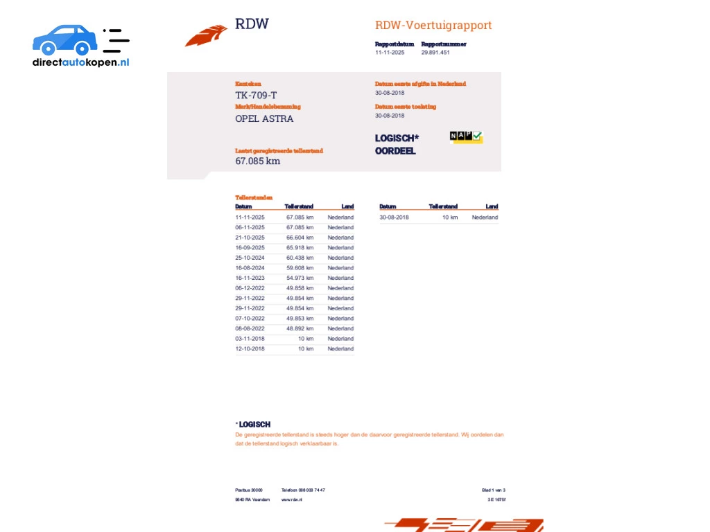 Hoofdafbeelding Opel Astra