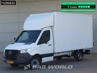 Mercedes Sprinter 317 CDI Automaat 170PK Bakwagen Achterdeuren Airco Camera Euro6 Meubelbak Koffer 21m3 Airco