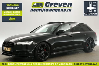 Audi A6 2.0 TDI S-line Black Edition 191PK Automaat LED Pano Clima Cruise 20"LMV Navi PDC Stoelverwarming 