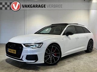 Audi A6 Avant 55 TFSI e quattro Competition | S-line | Elektrisch Glazen Panoramadak | Voorstoelen Verwarmd | Achteruitrijcamera + Parkeersensoren Voor en Achter |