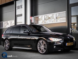 BMW 3-serie Touring 330d M-Sport 340PK | TREKHAAK | LEDER | HUD | STOELVERWARMING