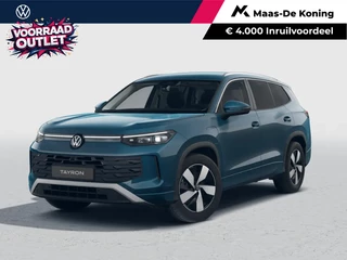 Hoofdafbeelding Volkswagen Tayron Volkswagen Tayron Life Edition 1.5 eHybrid 204 PK 6 versn. DSG · Trekhaak inklapbaar, met elektr. ontgrendeling, incl. Trailer Assist · Voorraad OUTLET · Prijs is inclusief inruilpremie ·