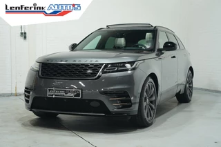 Land Rover Range Rover Velar 300D 3.0 V6 D300 R-Dynamic R-Dynamic Luchtvering stoelen electrisch bedienbaar L-memory private-glas HUD electrische achterklep zwarte-dakhemel  PDC v+a Matrix-verlichting ACC 20"-lmv keyless  acces/start Pano-dak 360-camera Digi-cockpit stoel/stuurverwarming Meridian-soundsystem