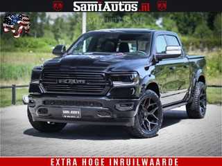 Dodge Ram 1500 GT EDITION | 5.7 V8 HEMI | VIRTUAL COCKPIT | HEAD-UP | ADAPTIVE CRUISE | 360 CAMERA | TRX PACK | Comfortabele Dubbele Cabine met Royale 5 Zitplaatsen | BPM vrij BPM vrij | Nu Leverbaar uit Voorraad | Voorraad Nr 2434