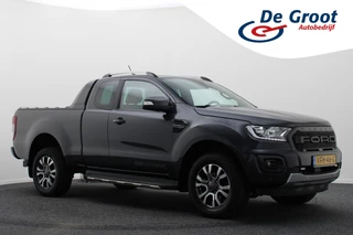 Ford Ranger 2.0 EcoBlue Wildtrak Supercab Leer, ACC, Camera, Apple Carplay, Verwarmde Voorruit, Trekhaak 3500KG