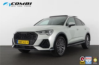 Audi Q3 Sportback 45 TFSI e S Edition > Full S line/245pk/Pano.schuif/Memory/Black pakket/Dew Silver...