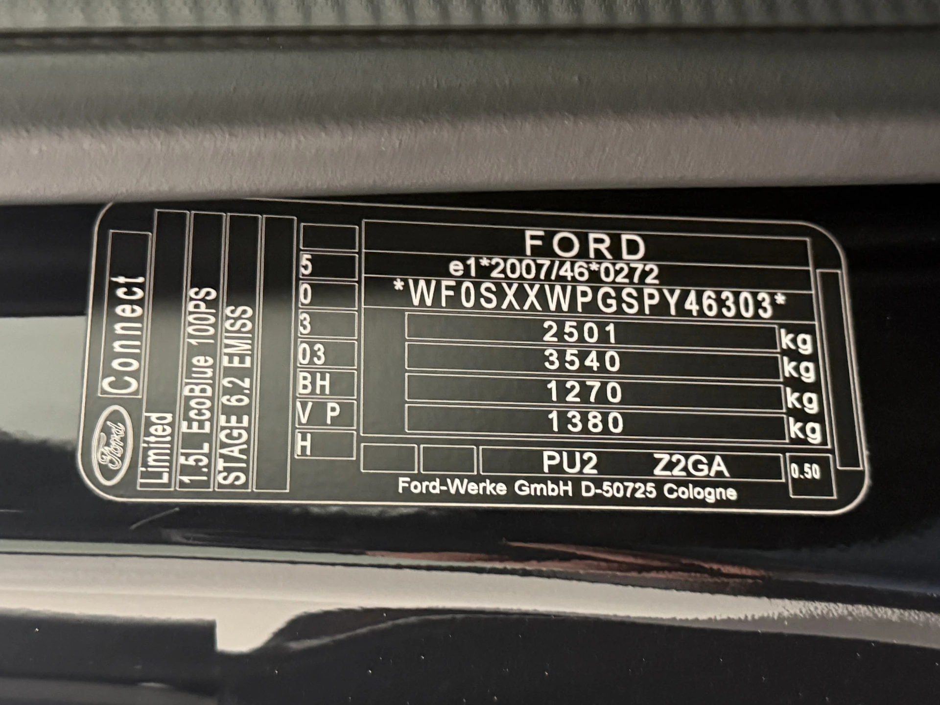 Hoofdafbeelding Ford Transit Connect