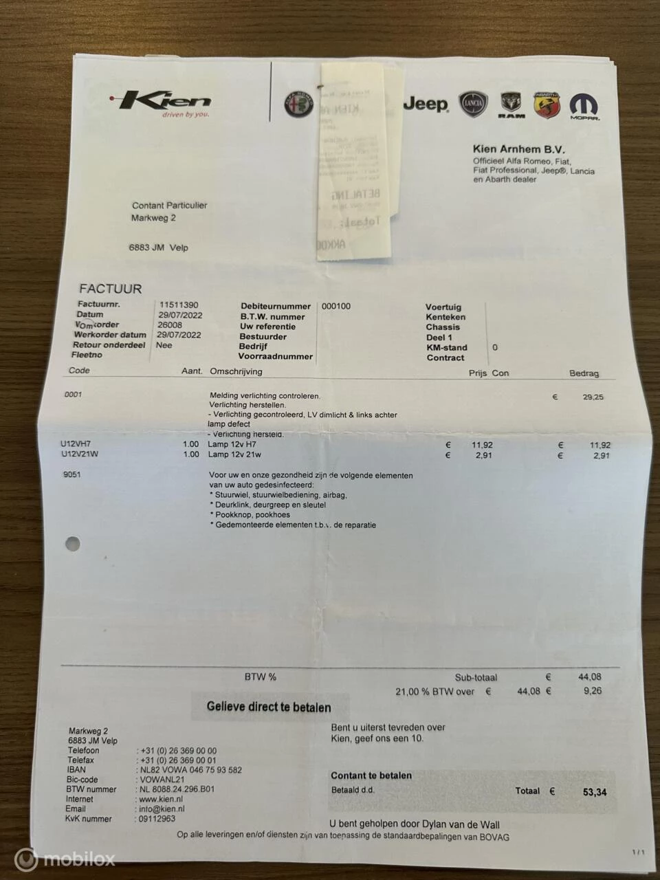 Hoofdafbeelding Alfa Romeo GT