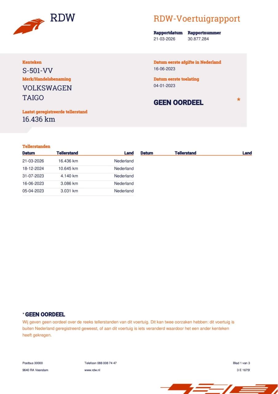 Hoofdafbeelding Volkswagen Taigo