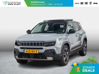 Jeep Avenger Summit 54 kWh | SOH 98,3% | 17% Bijtelling | Leder & Winter Pack | Schuif/Kanteldak | Infotainment & Convenience Pack