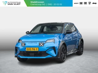 Alpine A290 GTS 52 kWh 220 PK l High-fidelity audiosysteem Devialet® & Alpine Drive  Sound - 9 luidsprekers waarvan één subwoofer l Stoel / Stuurwielverwarming l Bleu Alpine two tone