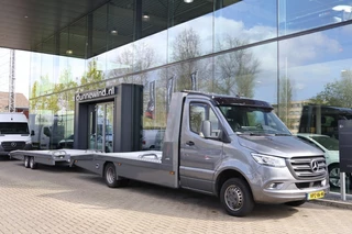 Mercedes-Benz Sprinter 3.0 V6 TIJHOF + TIJHOF AANHANGER *2022*LED*CLIMA*NAVI*CARPLAY*LIER*NIEUW!