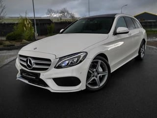 Mercedes C-klasse Estate C220 CDI AMG|Panoramdak|Keyless-GO|Burmester