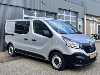 Renault Trafic 1.6 dCi T27 L1H1 DC Airco Navigatie Telefoonvoorbereiding Cruise controle 6-Persoons Parkeerhulp achter Euro 6 Bpm vrij voor particulier gebruik !!