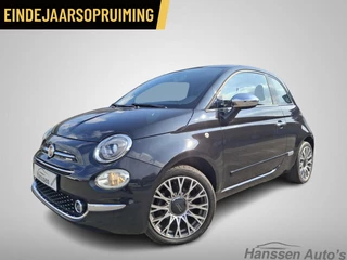 Fiat 500 1.2 Lounge Exclusive pano ecc navi carplay Top uitvoering