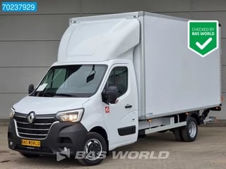 Renault Master 165PK Laadklep Dubbellucht Lat om Lat Zijdeur Navi Airco Cruise Bakwagen Koffer Meubelbak 21m3 Airco Cruise control