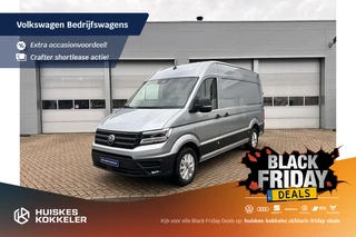 Volkswagen Crafter Bestelwagen 35 2.0 TDI 177pk Automaat L3H3 Exclusive | 2x Schuifdeur | Geveerde Stoel | Climatronic | Navi | Stoelverwarming | Trekhaak | *Actie prijs excl. kosten rijklaar maken*