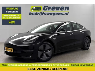 Tesla Model 3 Long Range AWD 75 kWh 351PK 360Camera Autopilot LED Memory Pano View Leder 19"LMV Cruise Clima Navi PDC