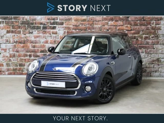 MINI Cooper Hatchback Chili 3 deurs / Navigatie Professional / Climate Control / LED / Comfortstoelen / Parkeersensoren / Bluetooth / Chrome Line / Lichtpakket / Cruise Control