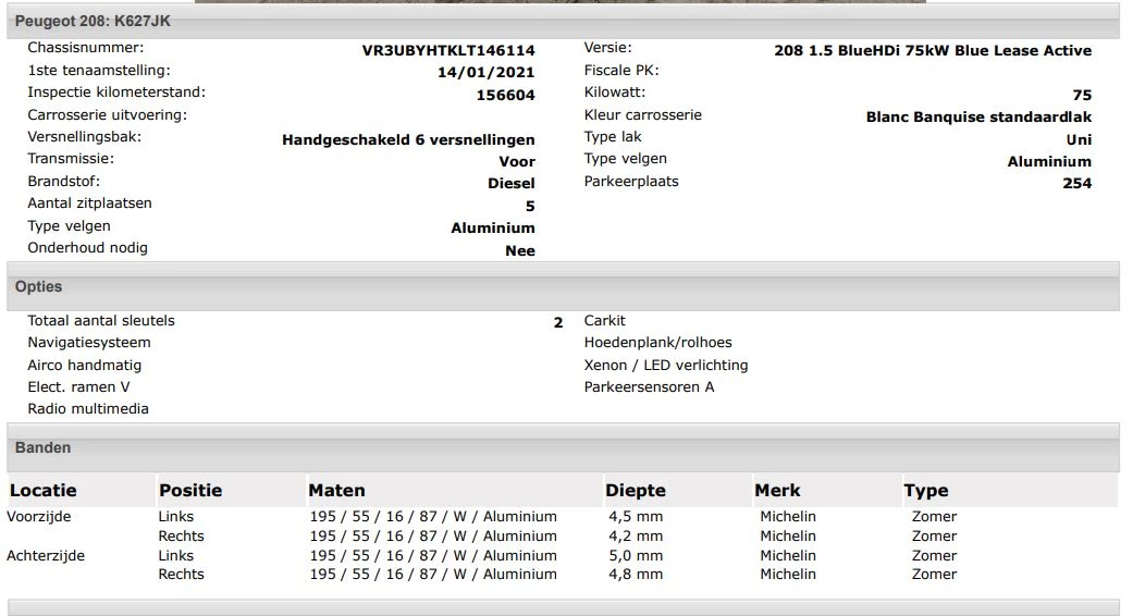 Hoofdafbeelding Peugeot 208