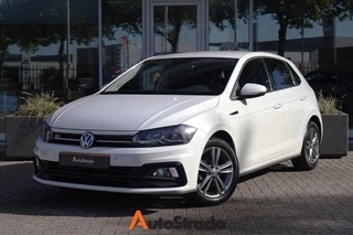 Hoofdafbeelding Volkswagen Polo Volkswagen Polo 1.0 R-Line TSI 95pk | Virtual | Sensoren | Navi | Climate | Adaptive | Carplay