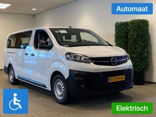 Opel Vivaro Electric Elektrisch 75 kwH L3H1 Rolstoelbus 6+1 (75 kWh - 352km WLTP)