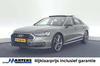 Hoofdafbeelding Audi A8 Audi A8 55 TFSI 340pk quattro Pro Line Plus Cognac Leder B&O Panoramadak Memory 360Camera Head-Up Standkachel Keyless Navigatie