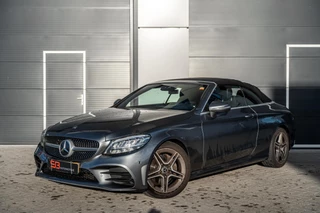 Mercedes C-klasse Cabrio 180 AMG Dodehoek|Leder|Stoelver|VOL