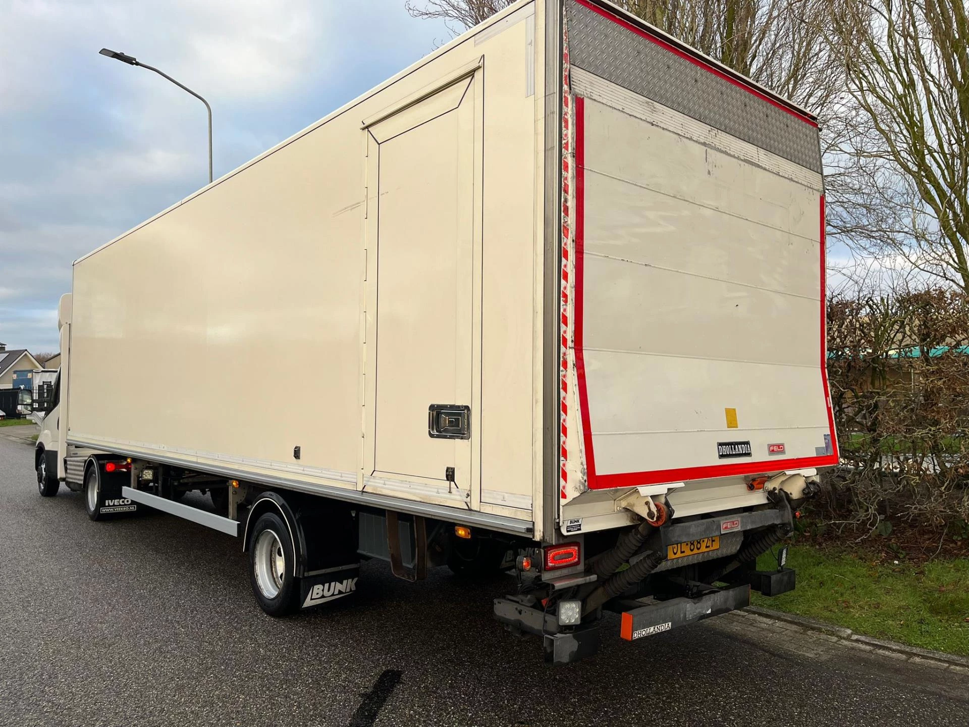 Hoofdafbeelding Bunk 7T  BE OPLEGGER | Laadklep 1500kg | 2x zijdeur