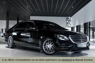 Hoofdafbeelding Mercedes-Benz S-Klasse Mercedes-Benz S-Klasse 560 Lang 4-M AMG Exclusive|4*massage/koeling|20"|entertainment|standkachel|HUD|nachtzicht