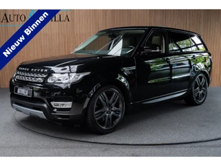 Land Rover Range Rover Sport 4.4 SDV8 Pano Leer Navi Camera PDC LM velgen Elektr. achterklep Stuurverwarming Elektr. trekhaak Climate Memory seats Stoelverwarming voor & achter LM velgen