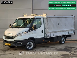 Iveco Daily 35S16 Automaat Open Laadbak 3,5t Trekhaak ACC Airco Camera Euro6 Pritsche Pickup Open Box Airco Trekhaak