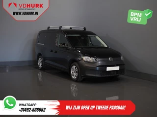 Volkswagen Caddy Cargo Maxi 2.0 TDI 125 pk DSG Aut. Standkachel/ Stoelverw./ Carplay/ Cruise/ Trekhaak/ Airco/ PDC