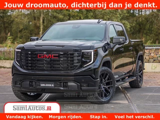 Hoofdafbeelding GMC Sierra GMC Sierra DENALI 6.2 V8 426PK Full Option | De Meest Luxe Pick-Up in zijn Klasse | Comfortabele Dubbele Cabine met Royale 5 Zitplaatsen | BPM vrij | Nu Leverbaar uit Voorraad | Voorraad Nr 433388