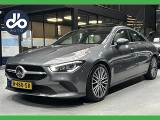 Mercedes CLA-klasse 180 136pk AUTOM. Business Solution Luxury PANO I SFEER VERLICHTING I WIT LEER I ORG.NL + NAP + DEALER O.H.