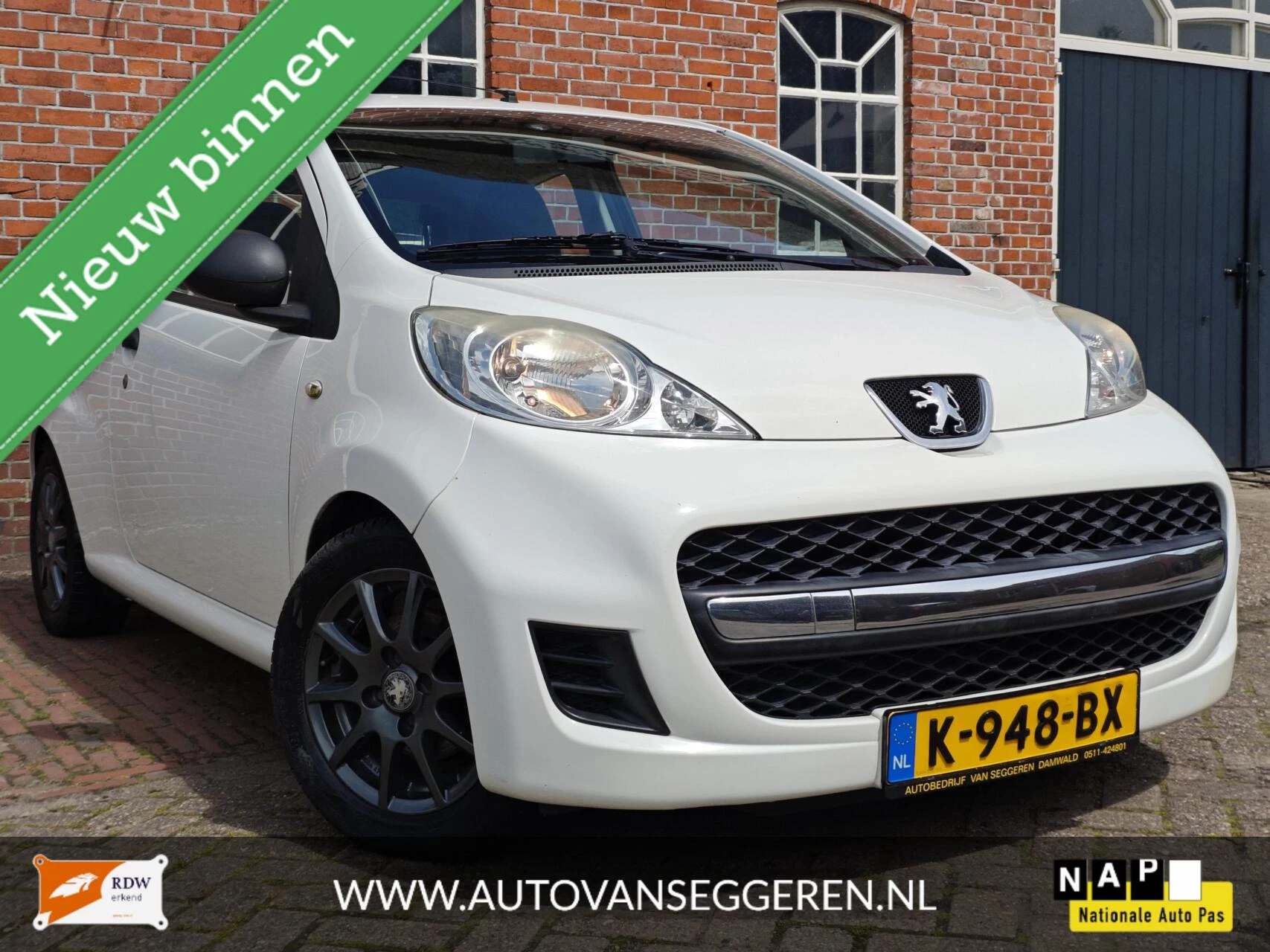 Hoofdafbeelding Peugeot 107