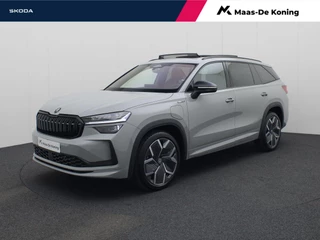 Skoda Kodiaq 1.5 TSI 204pk DSG PHEV Sportline Business · Panoramadak · Camera · Trekhaak · Garantie t/m 30-07-2030 of 100.000km