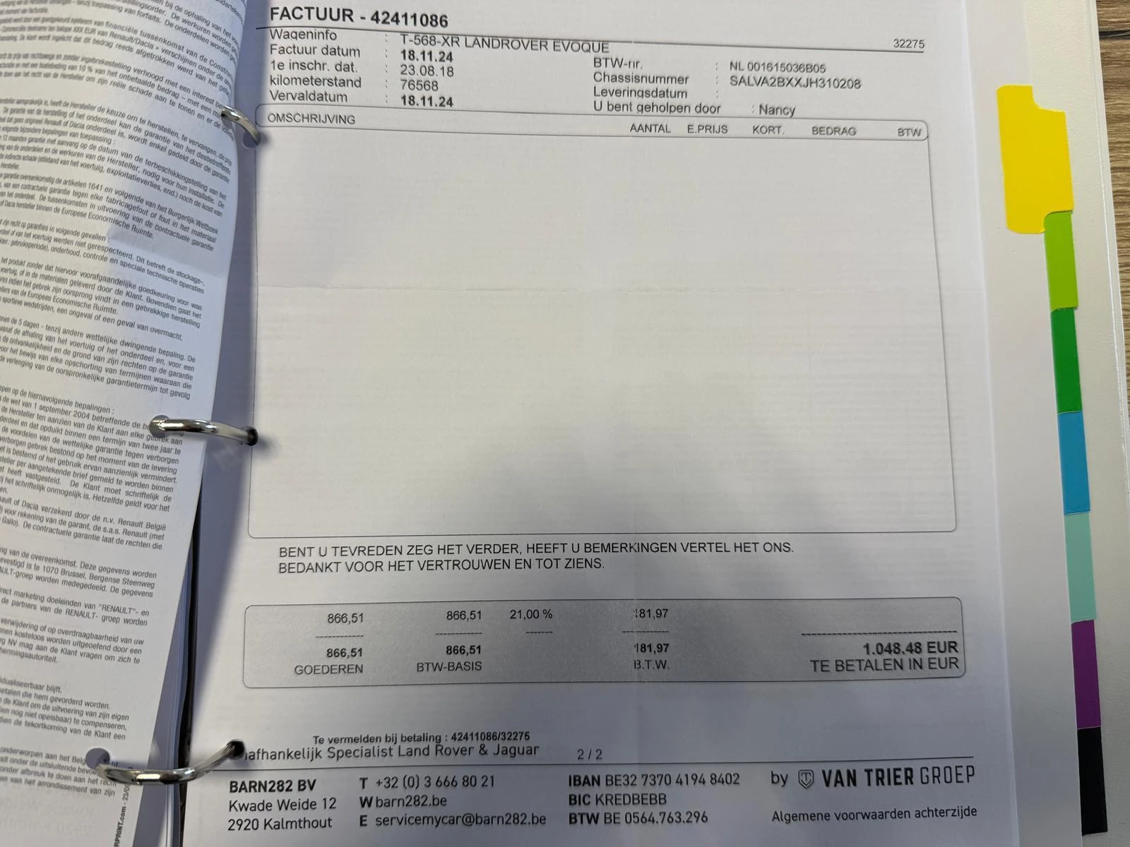 Hoofdafbeelding Land Rover Range Rover Evoque