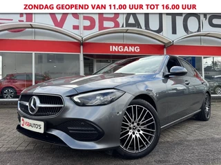 Hoofdafbeelding Mercedes-Benz C-Klasse Mercedes-Benz C-Klasse C 180 HYBRIDE AUT. 190PK SCHUIFDAK NAVI CAMERA CARPLAY SFEERVERLICHTING AIRCO LMV PDC