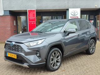 Toyota RAV4 2.5 Hybrid AWD DYNAMIC TREKHAAK 1650KG TREKGEW EL-ACHTERKLEP 18'' LM-VELGEN CAMERA PARK-SENSOREN CLIMA APPLE/ANDROID NL-AUTO