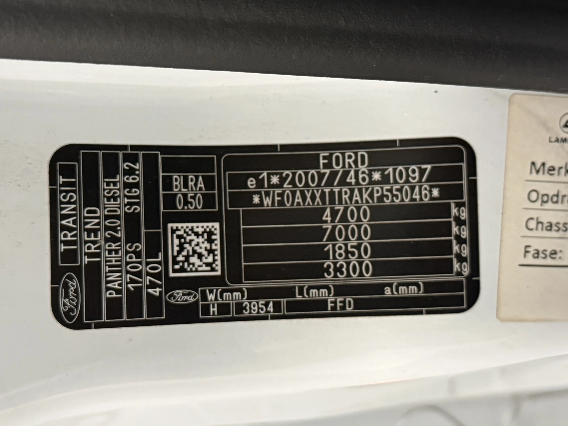 Hoofdafbeelding Ford Transit