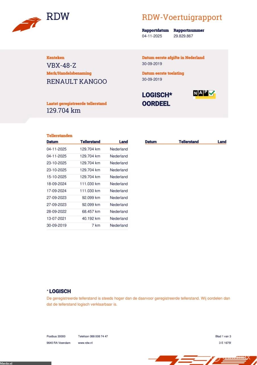 Hoofdafbeelding Renault Kangoo