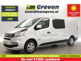 Fiat Talento 1.6 MJ EcoJet L2H1 | Dubbele Cabine | 5 Persoons | Airco Cruise Camera Navi PDC Trekhaak