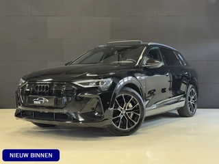 Audi e-tron e-tron 50 quattro | SOH 88% |2x S-Line Black Edition 71 kWh | Pano | Afn. trekhaak | Carplay | Adaptive cruise | Stoelverwarming