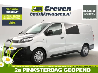 Citroën Jumpy 2.0 BlueHDI L3H1 | MARGE! | Dubbele Cabine | 5 Persoons | Airco Trekhaak Carplay Cruise Navi PDC 