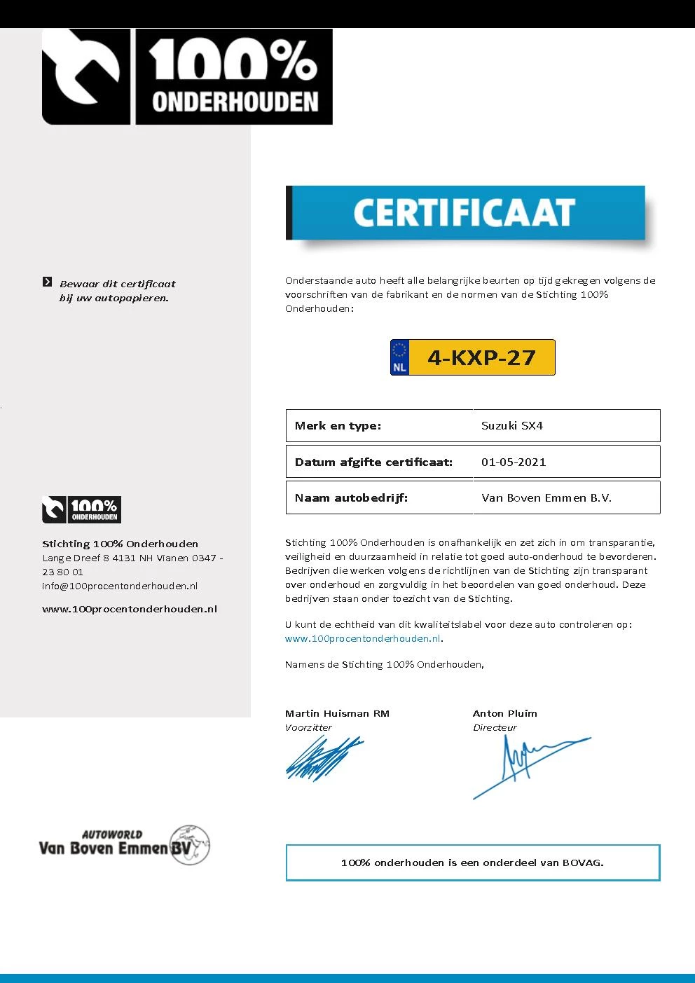 Hoofdafbeelding Suzuki SX4