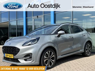 Ford Puma 1.0 EcoBoost Hybrid ST-Line X 155PK Automaat Winterpack Navi Adaptieve Cruise Climate B&O Blind-Spot Keyless Entry Elek. Achterklep *Compleet*